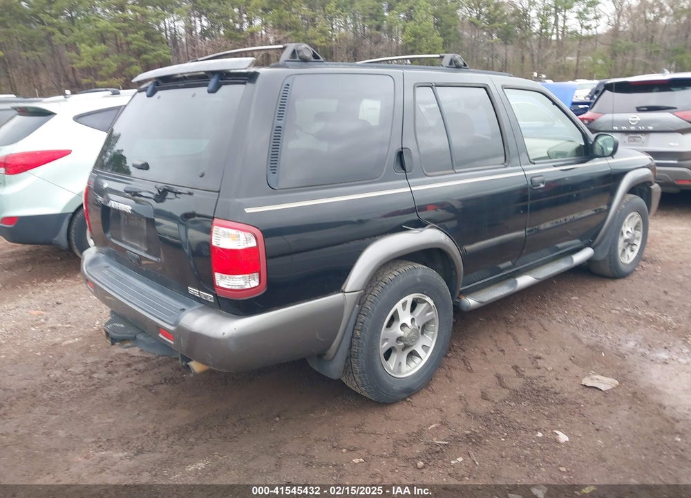 2001 NISSAN PATHFINDER SE VIN: JN8DR09X21W574934