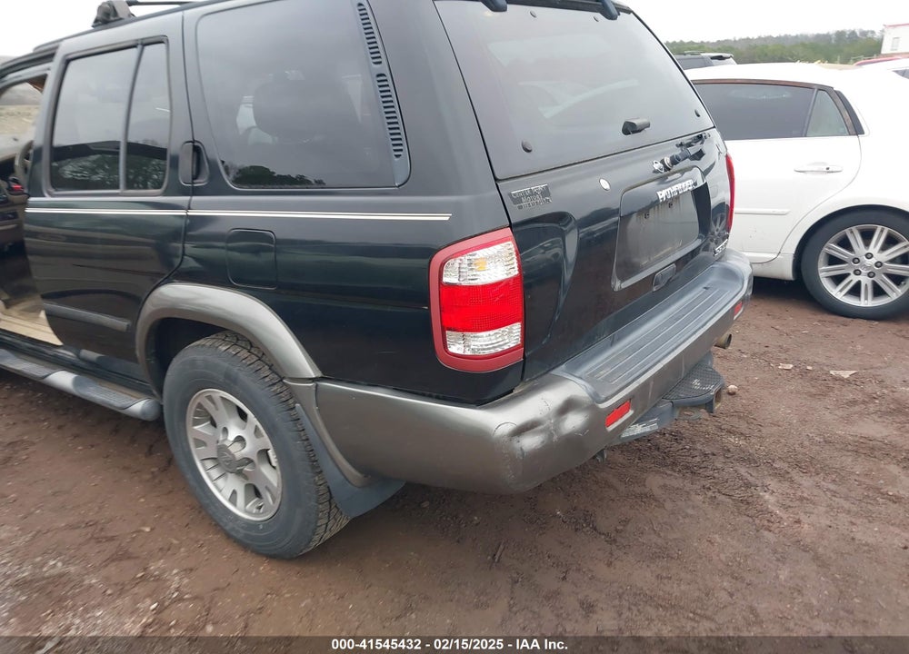 2001 NISSAN PATHFINDER SE VIN: JN8DR09X21W574934