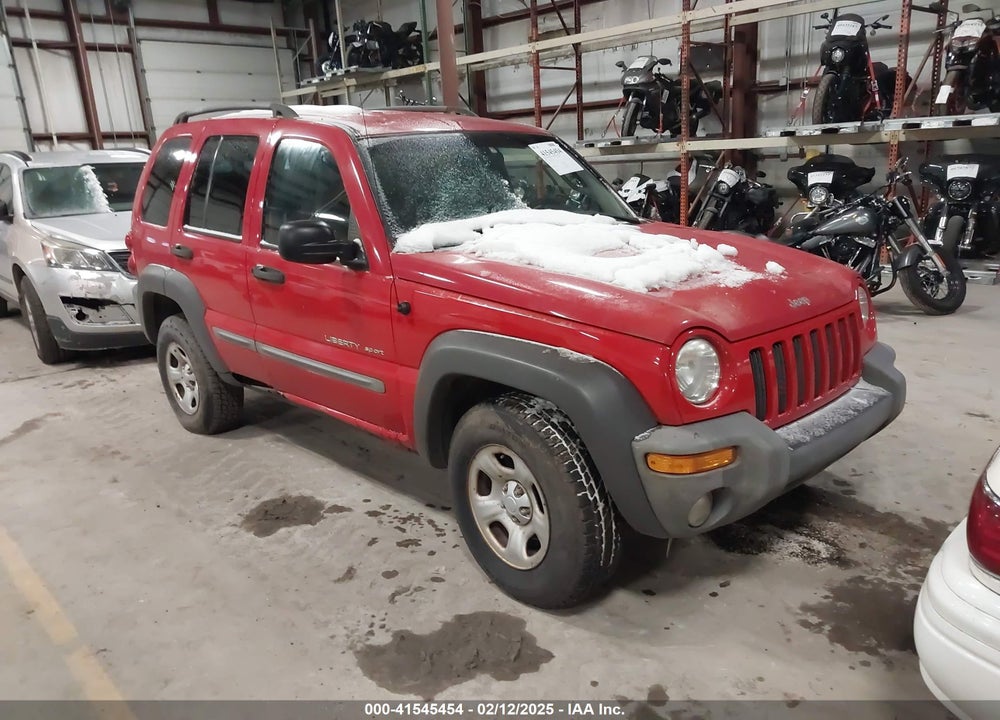 2002 JEEP LIBERTY SPORT VIN: 1J4GL48K02W202219