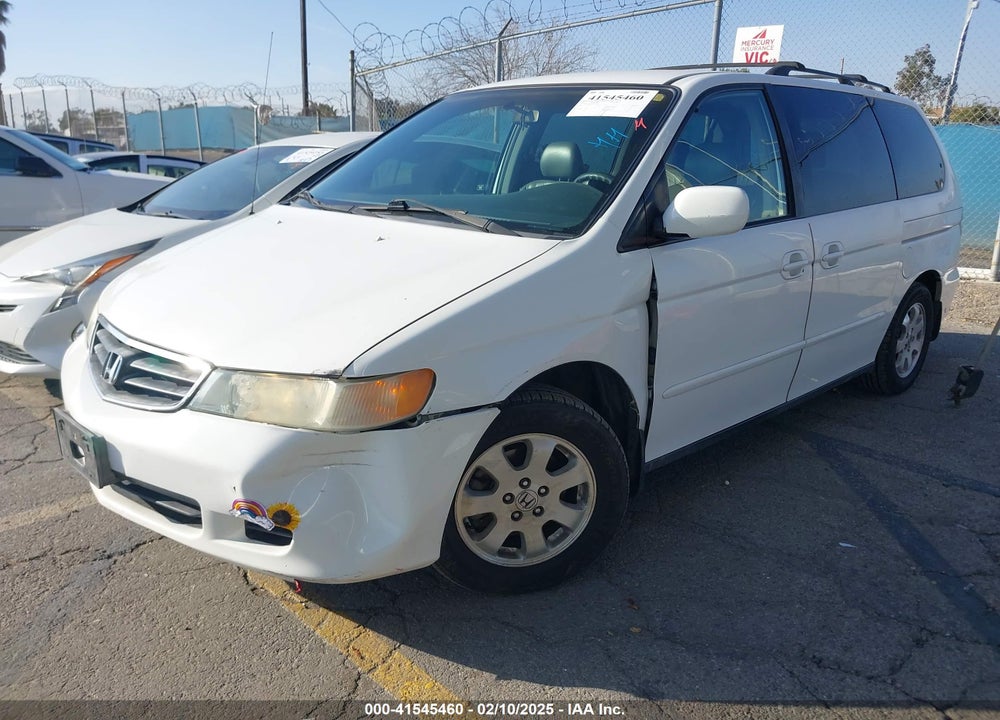 2002 HONDA ODYSSEY EX-L VIN: 2HKRL18082H507288
