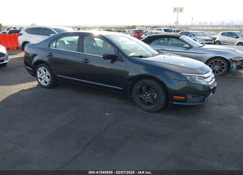 2010 FORD FUSION SE VIN: 3FAHP0HG9AR190985