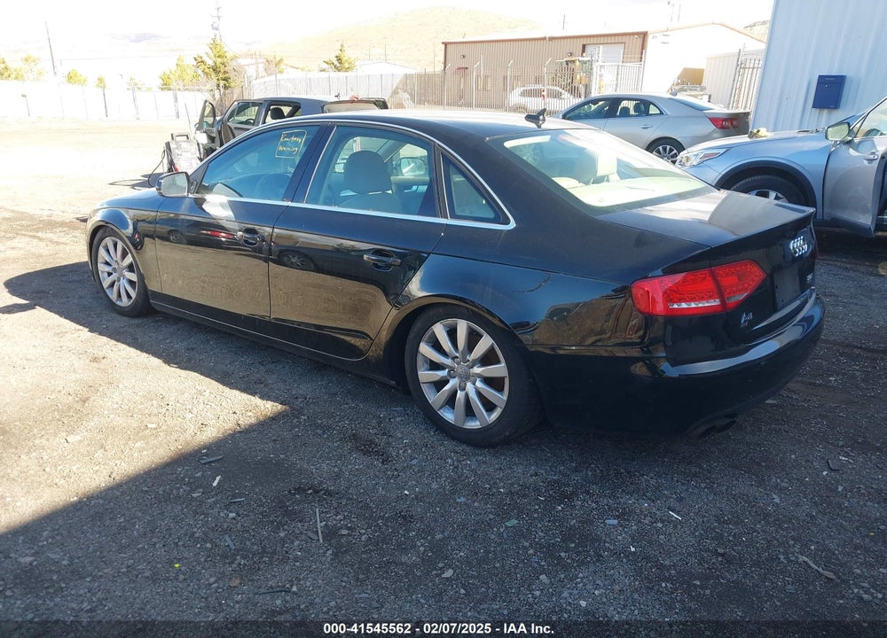 2011 AUDI A4 VIN: WAUHFBFL1BN044929