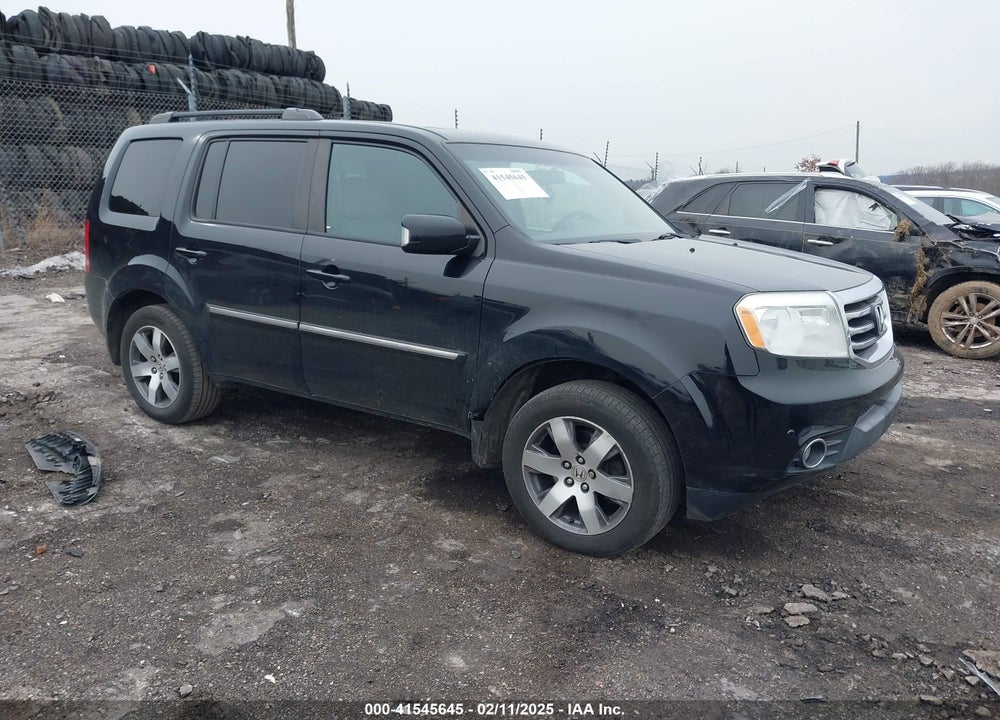 2013 HONDA PILOT TOURING VIN: 5FNYF4H93DB075861