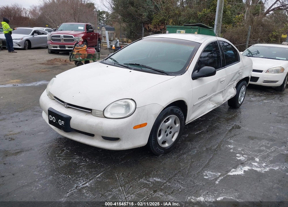 2001 DODGE NEON SE VIN: 1B3ES46C61D301411