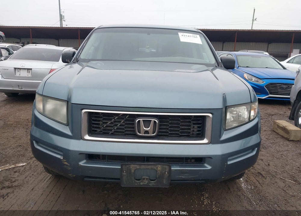 2007 HONDA RIDGELINE RTX VIN: 2HJYK16317H516809