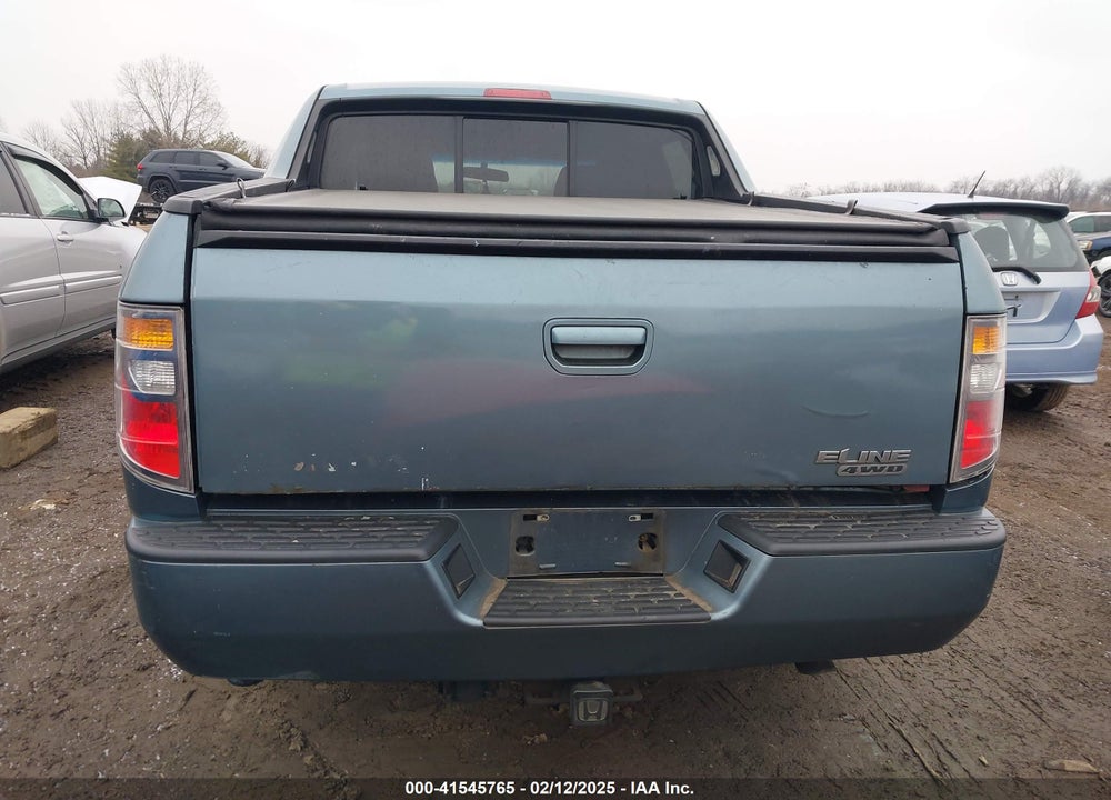 2007 HONDA RIDGELINE RTX VIN: 2HJYK16317H516809