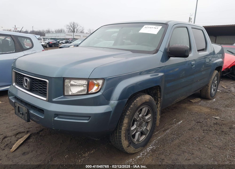 2007 HONDA RIDGELINE RTX VIN: 2HJYK16317H516809