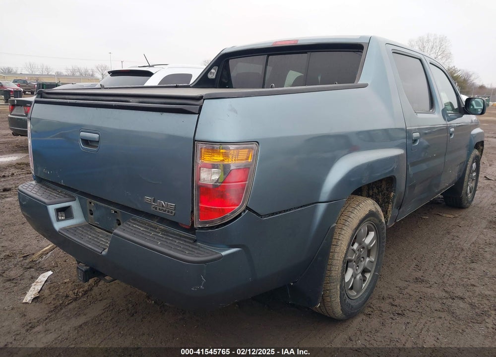 2007 HONDA RIDGELINE RTX VIN: 2HJYK16317H516809