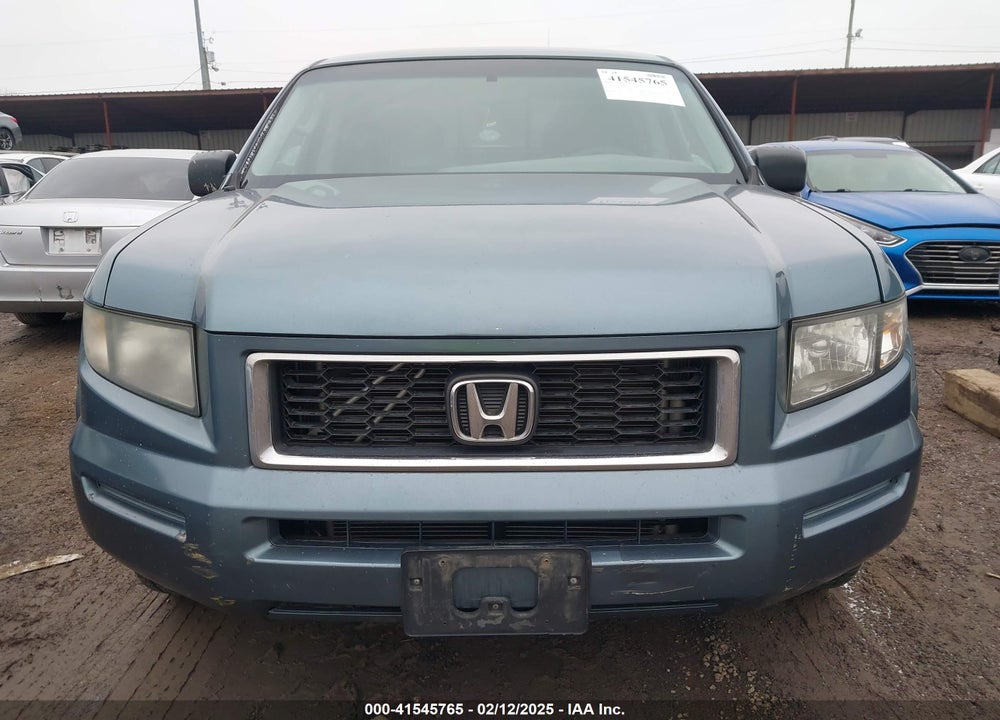 2007 HONDA RIDGELINE RTX VIN: 2HJYK16317H516809