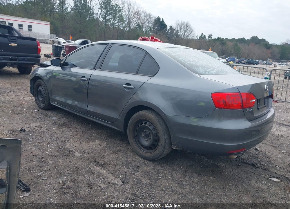2012 VOLKSWAGEN JETTA VIN: 3VWDX7AJ8CM348852