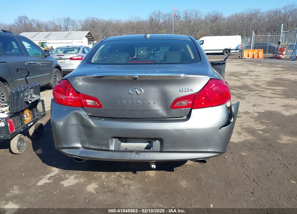 2012 INFINITI G25X VIN: JN1DV6AR4CM861765