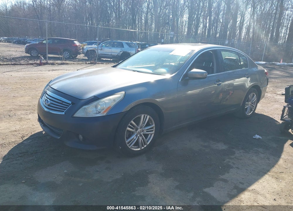 2012 INFINITI G25X VIN: JN1DV6AR4CM861765