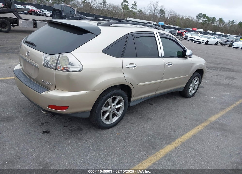 2008 LEXUS RX 350 VIN: 2T2GK31U38C035396