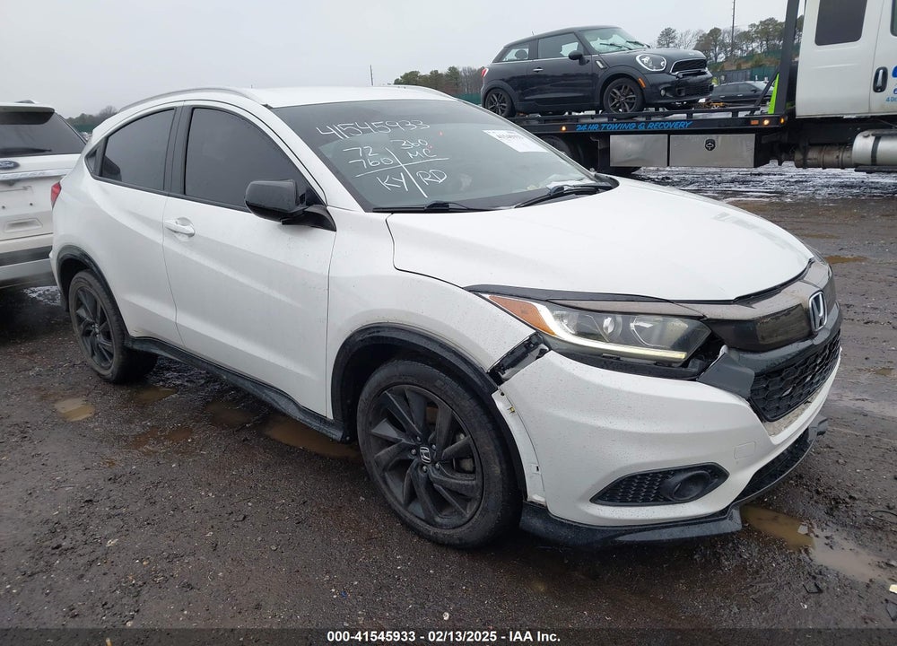 2021 HONDA HR-V AWD SPORT VIN: 3CZRU6H10MM718317