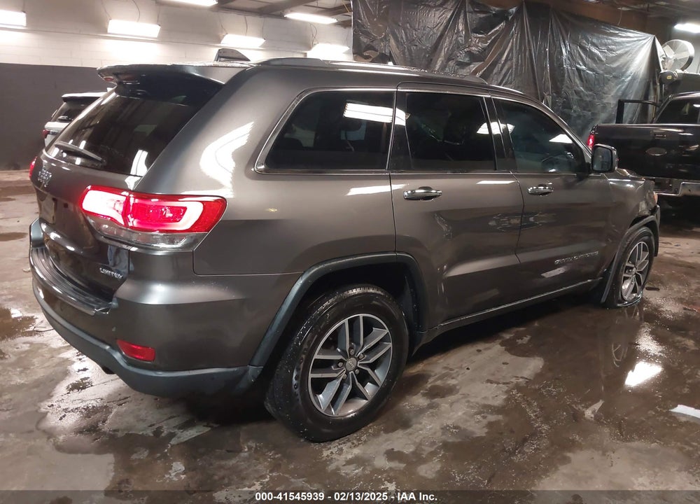 2017 JEEP GRAND CHEROKEE LIMITED 4X4 VIN: 1C4RJFBG8HC810701