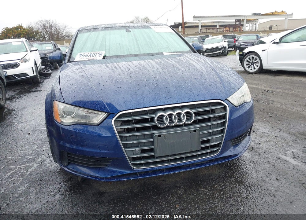 2016 AUDI A3 VIN: WAUA7GFF7G1036886