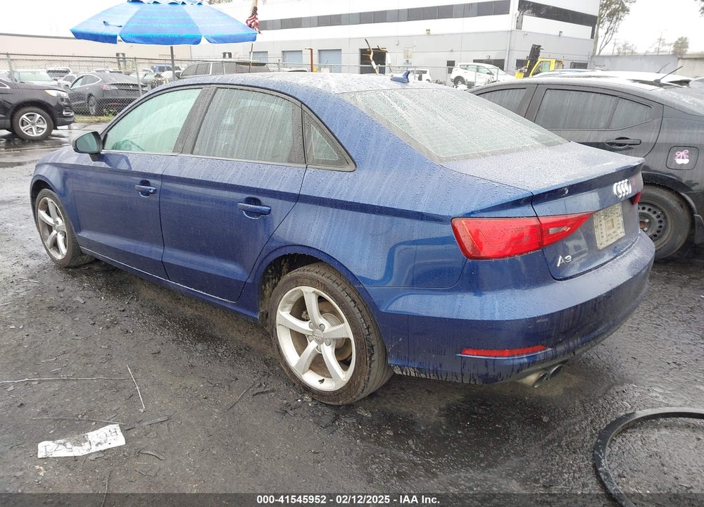 2016 AUDI A3 VIN: WAUA7GFF7G1036886