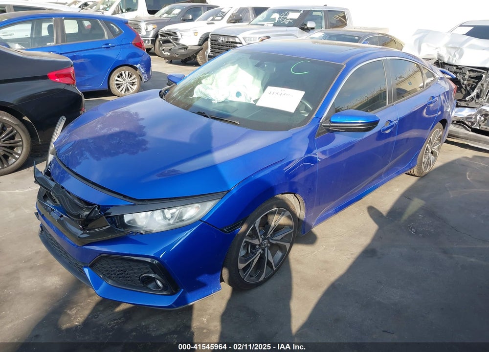 2018 HONDA CIVIC SI VIN: 2HGFC1E57JH708174