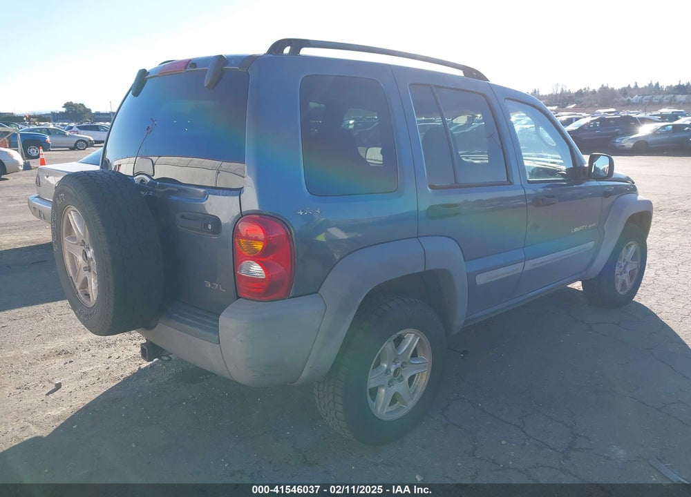 2002 JEEP LIBERTY SPORT VIN: 1J4GL48K32W210427