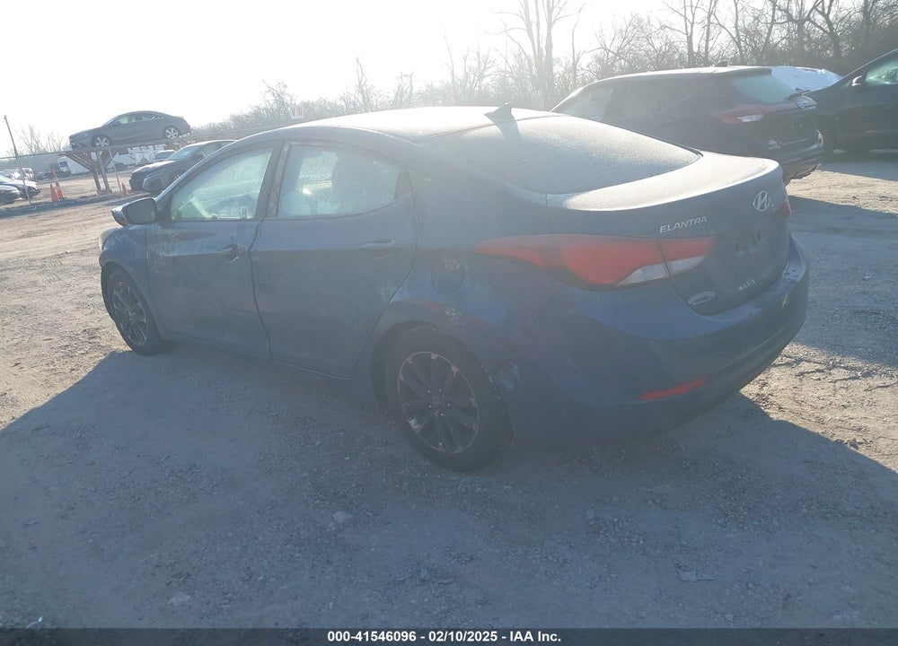 2014 HYUNDAI ELANTRA VIN: KMHDH4AE7EU083868