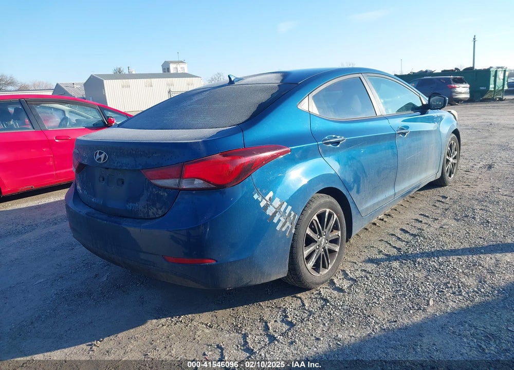 2014 HYUNDAI ELANTRA VIN: KMHDH4AE7EU083868
