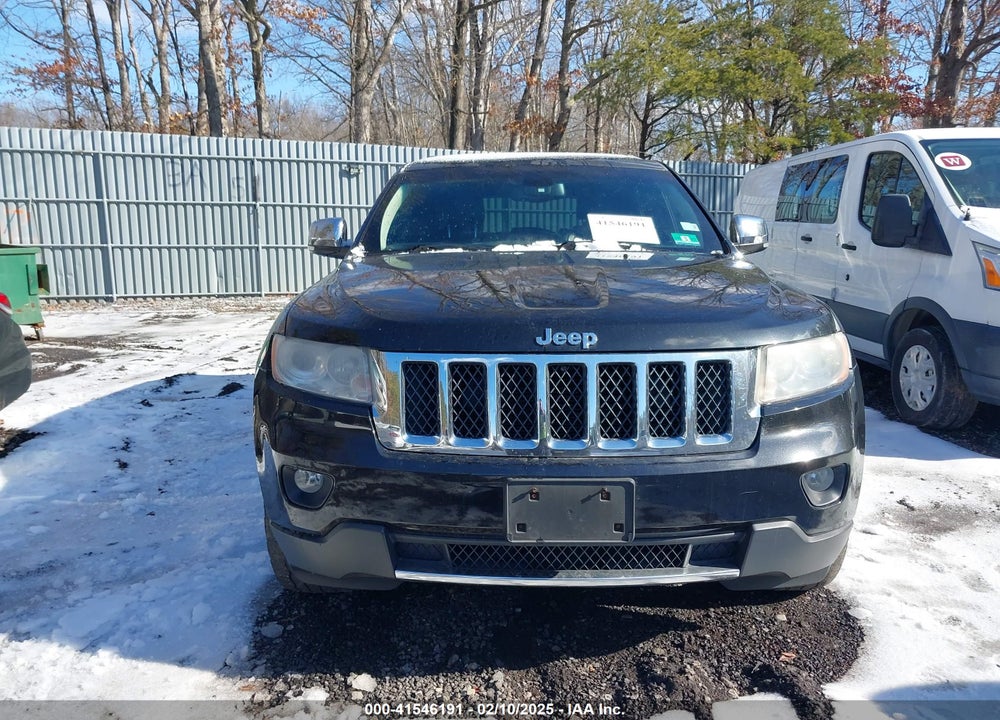 2012 JEEP GRAND CHEROKEE OVERLAND VIN: 1C4RJFCT4CC209452