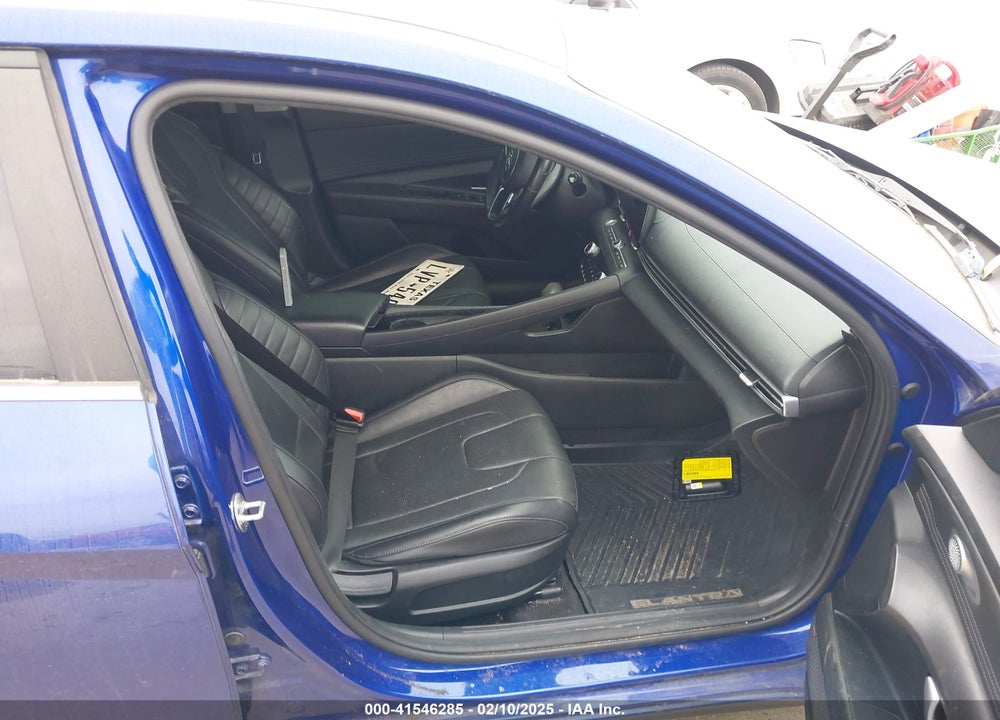 2022 HYUNDAI ELANTRA HYBRID LIMITED VIN: KMHLN4AJ7NU015152
