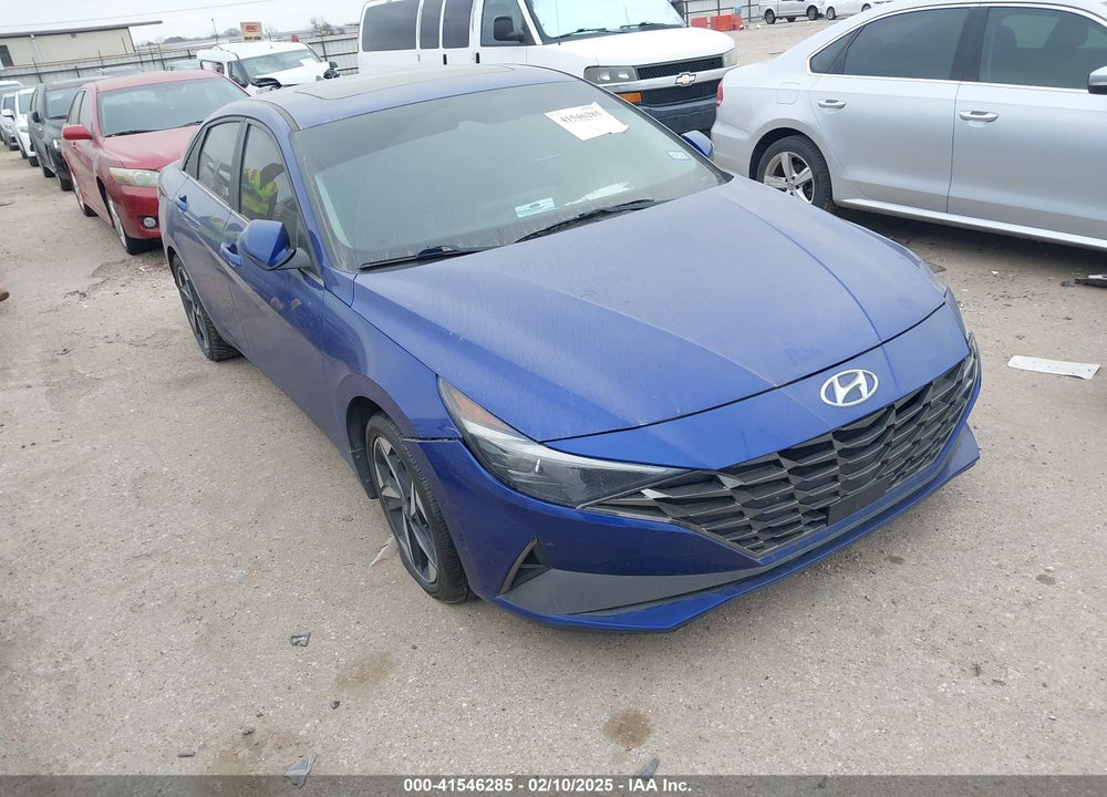 2022 HYUNDAI ELANTRA HYBRID LIMITED VIN: KMHLN4AJ7NU015152