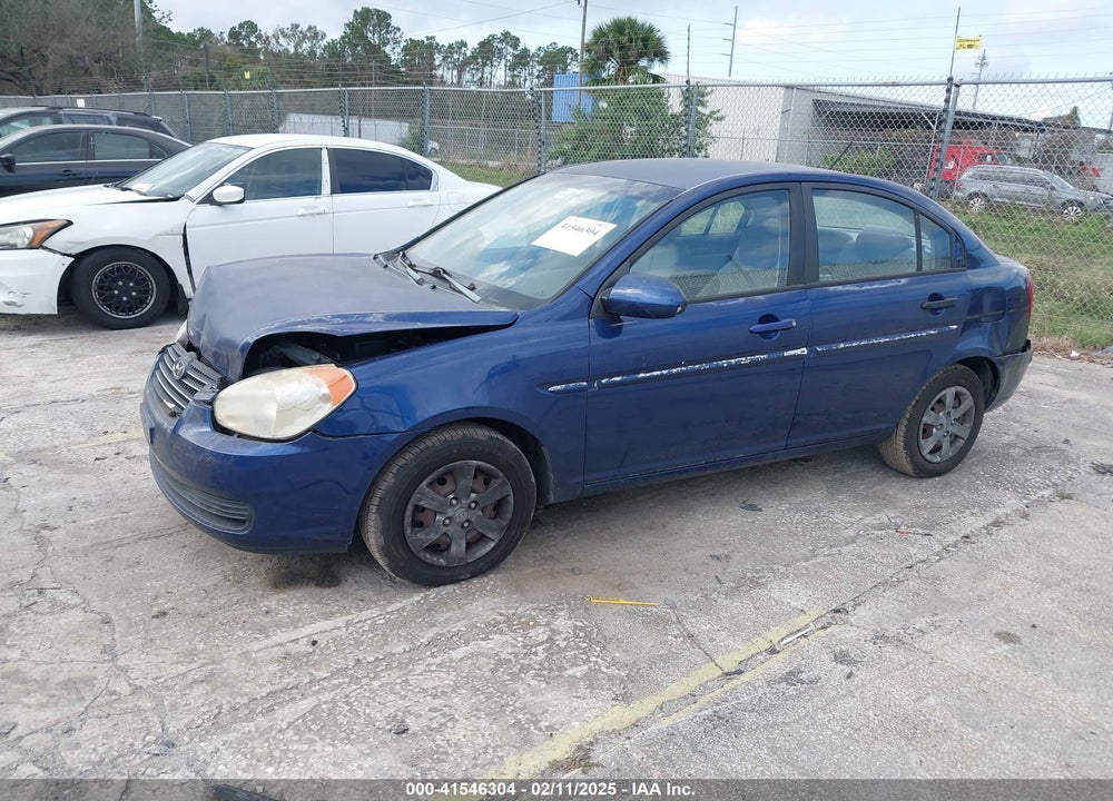 2008 HYUNDAI ACCENT VIN: KMHCN46C88U259388