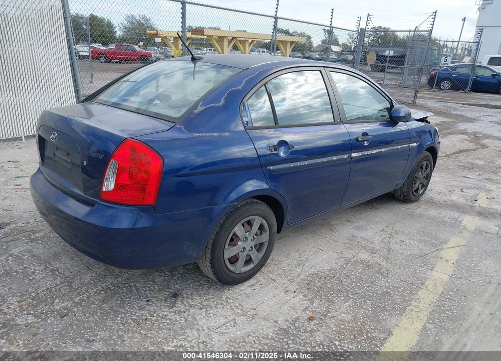 2008 HYUNDAI ACCENT VIN: KMHCN46C88U259388