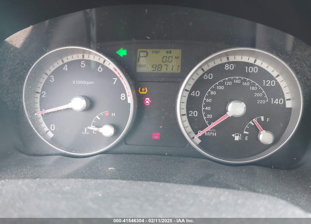 2008 HYUNDAI ACCENT VIN: KMHCN46C88U259388