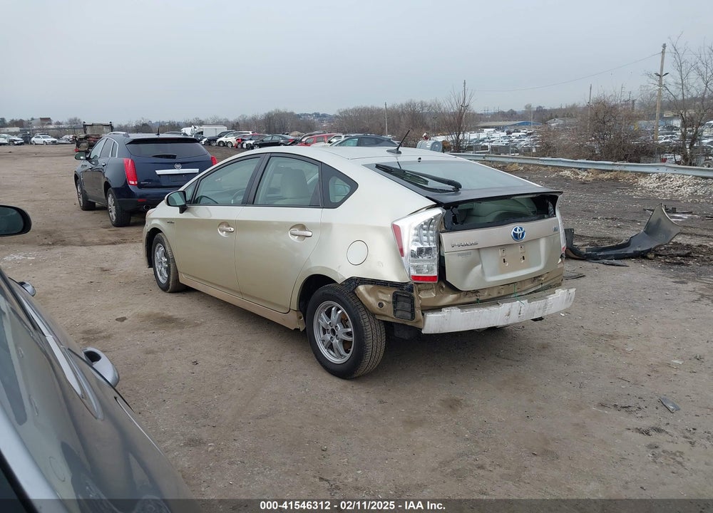 2010 TOYOTA PRIUS VIN: JTDKN3DUXA0025837