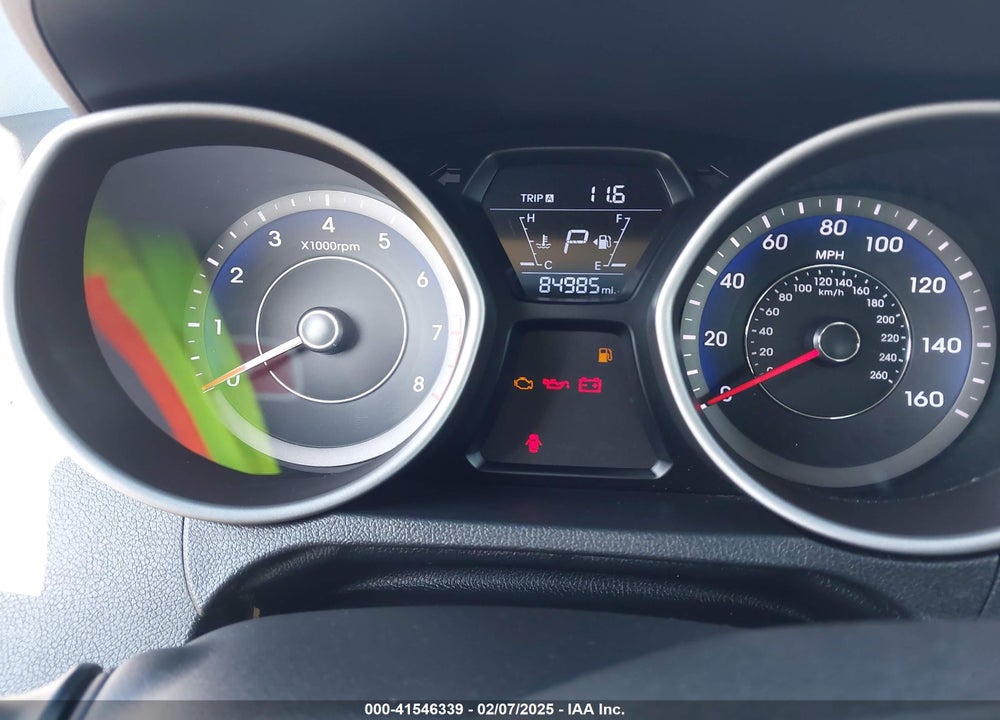 2014 HYUNDAI ELANTRA VIN: KMHDH6AH1EU027608