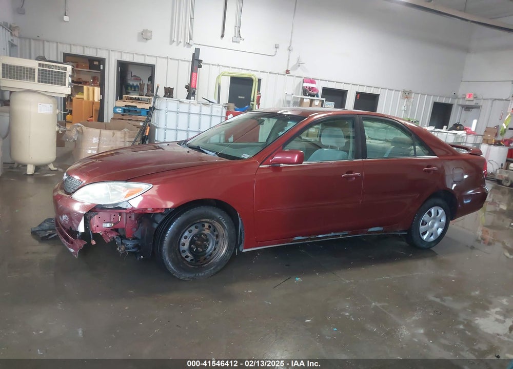 2002 TOYOTA CAMRY LE VIN: 4T1BE32K52U062866