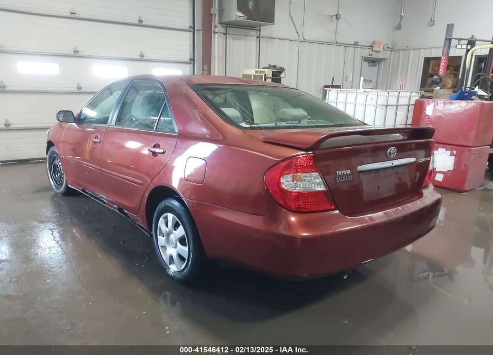 2002 TOYOTA CAMRY LE VIN: 4T1BE32K52U062866