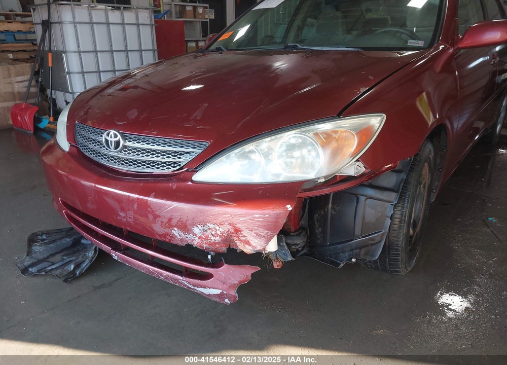 2002 TOYOTA CAMRY LE VIN: 4T1BE32K52U062866
