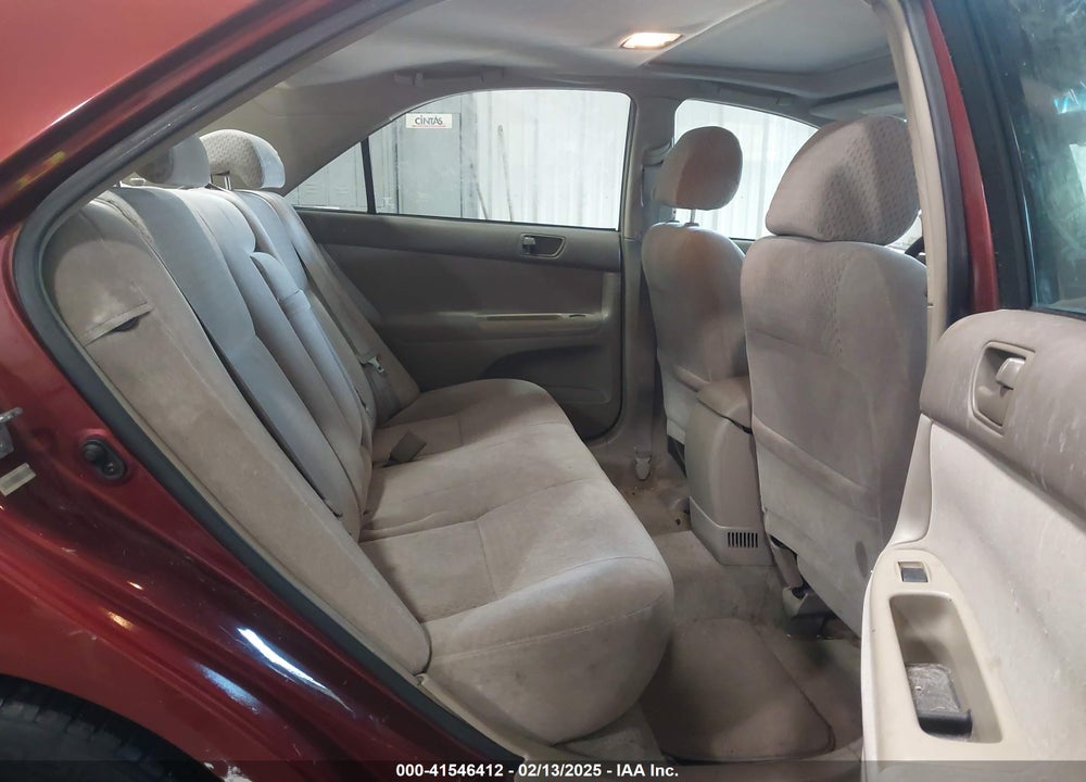 2002 TOYOTA CAMRY LE VIN: 4T1BE32K52U062866
