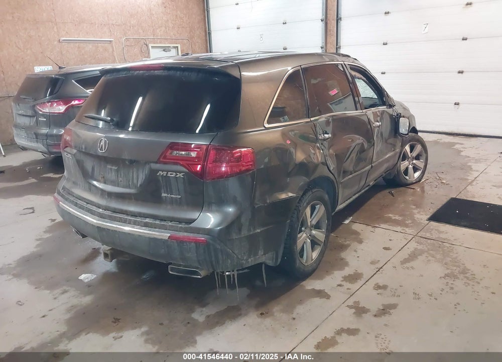 2011 ACURA MDX VIN: 2HNYD2H44BH538512