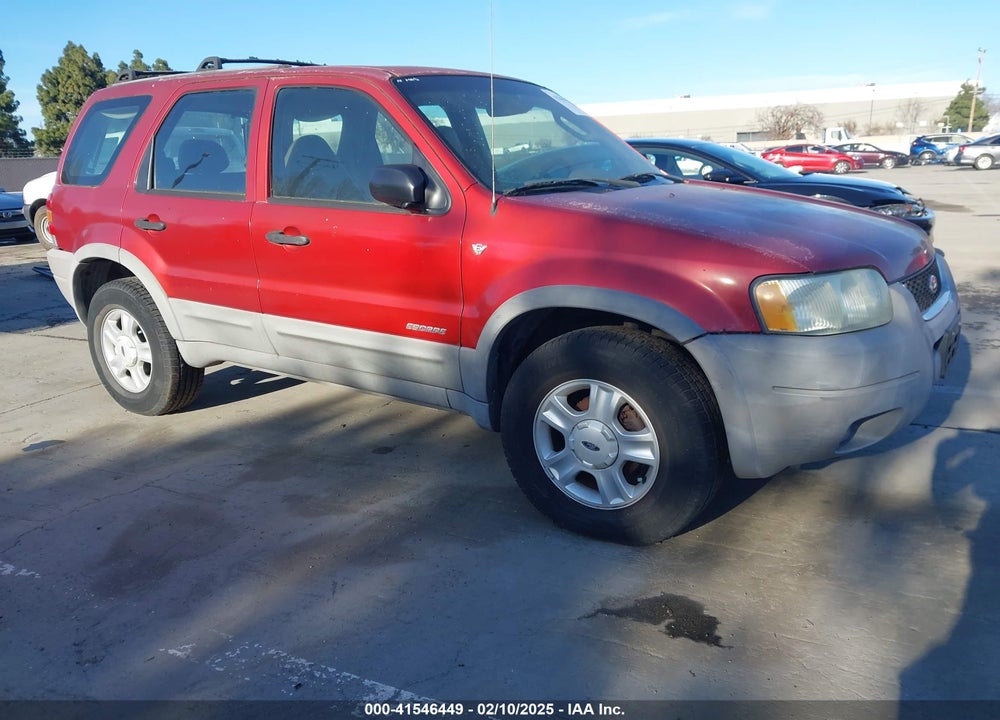 2001 FORD ESCAPE XLT VIN: 1FMYU04151KC54900