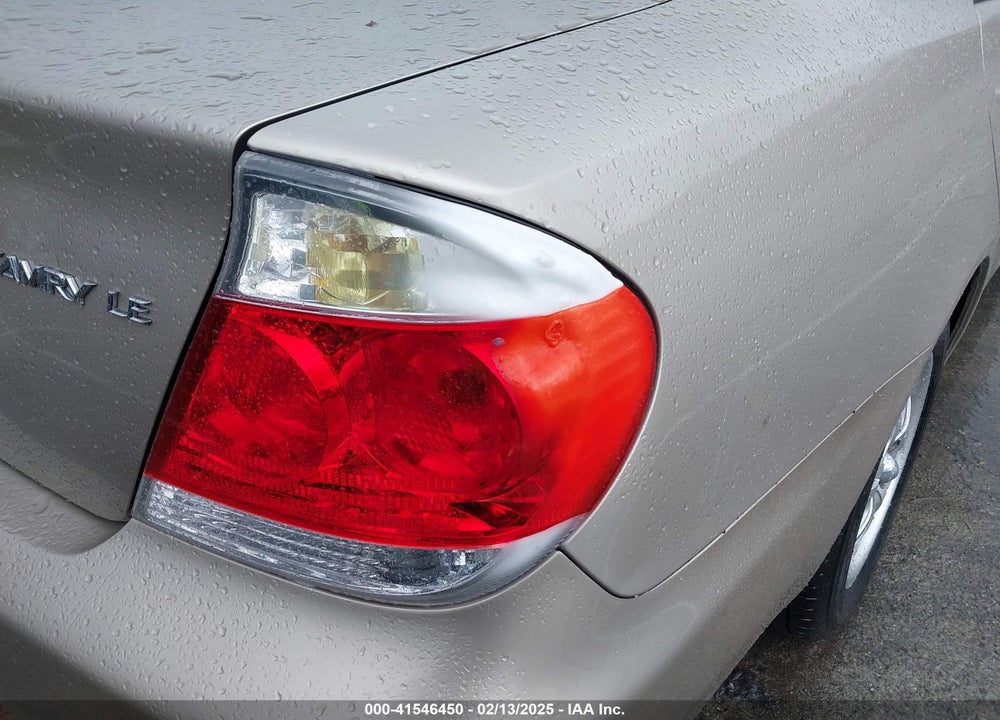 2005 TOYOTA CAMRY LE VIN: 4T1BE32K45U548623
