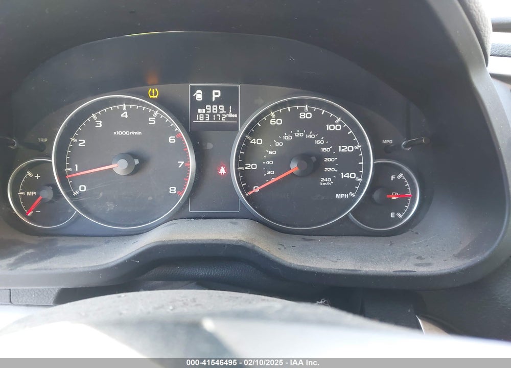 2013 SUBARU OUTBACK VIN: 4S4BRBAC5D3268819