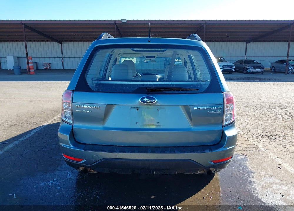 2011 SUBARU FORESTER 2.5X VIN: JF2SHABC7BH781524