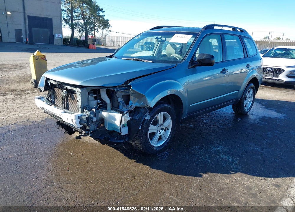 2011 SUBARU FORESTER 2.5X VIN: JF2SHABC7BH781524