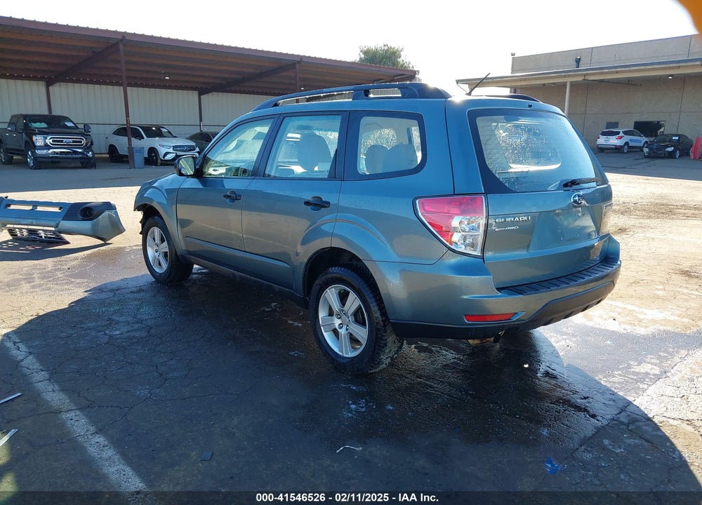 2011 SUBARU FORESTER 2.5X VIN: JF2SHABC7BH781524