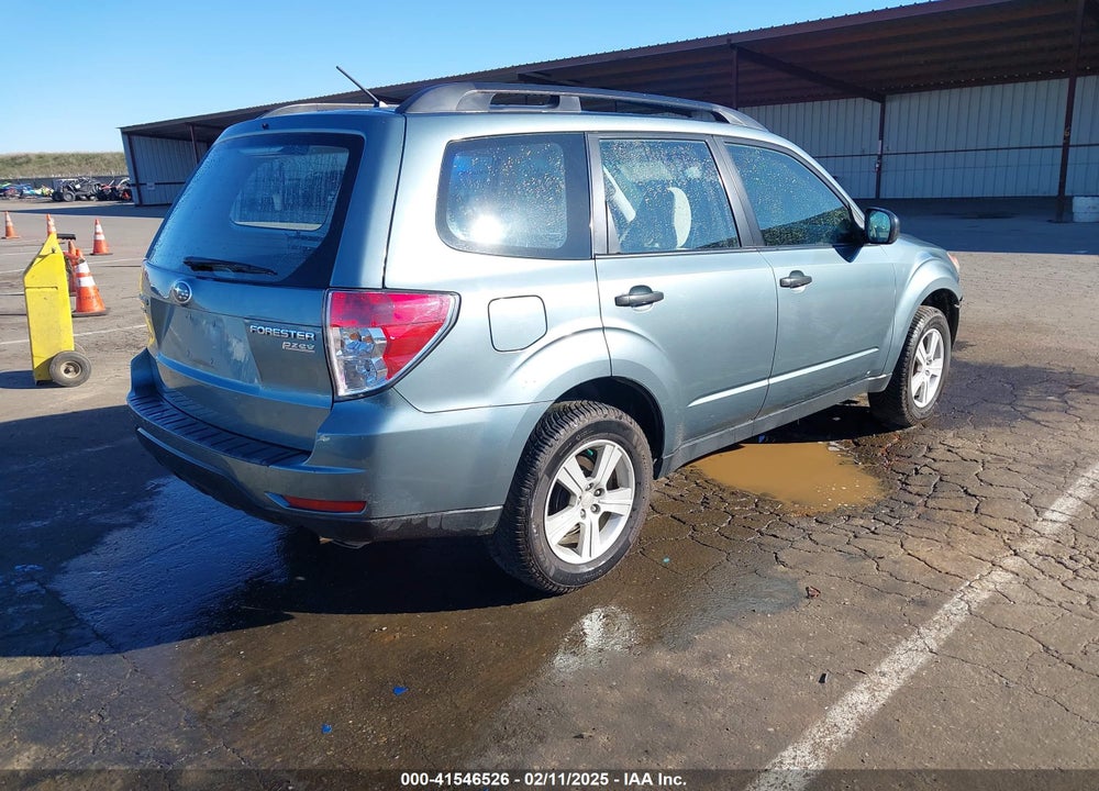 2011 SUBARU FORESTER 2.5X VIN: JF2SHABC7BH781524