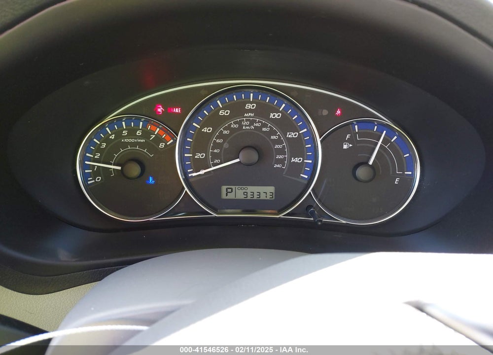 2011 SUBARU FORESTER 2.5X VIN: JF2SHABC7BH781524