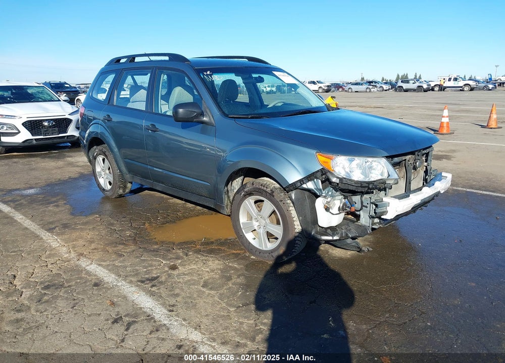 2011 SUBARU FORESTER 2.5X VIN: JF2SHABC7BH781524