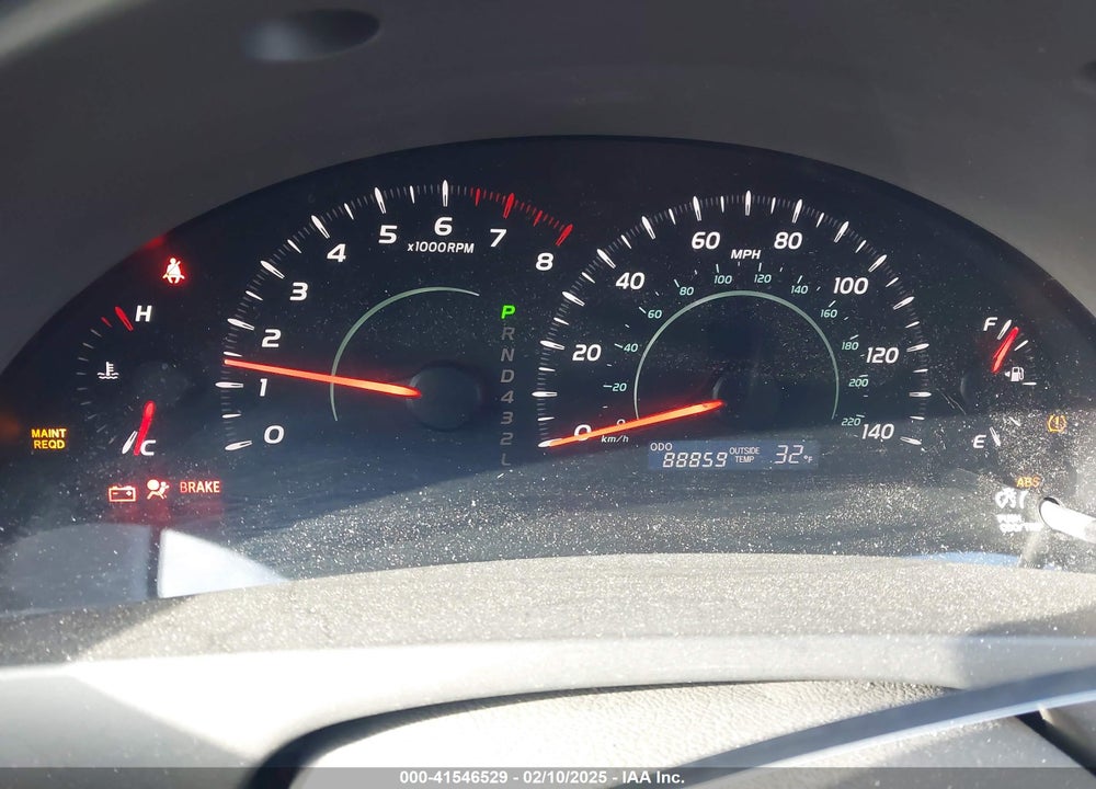 2008 TOYOTA CAMRY LE VIN: 4T1BE46K38U248933