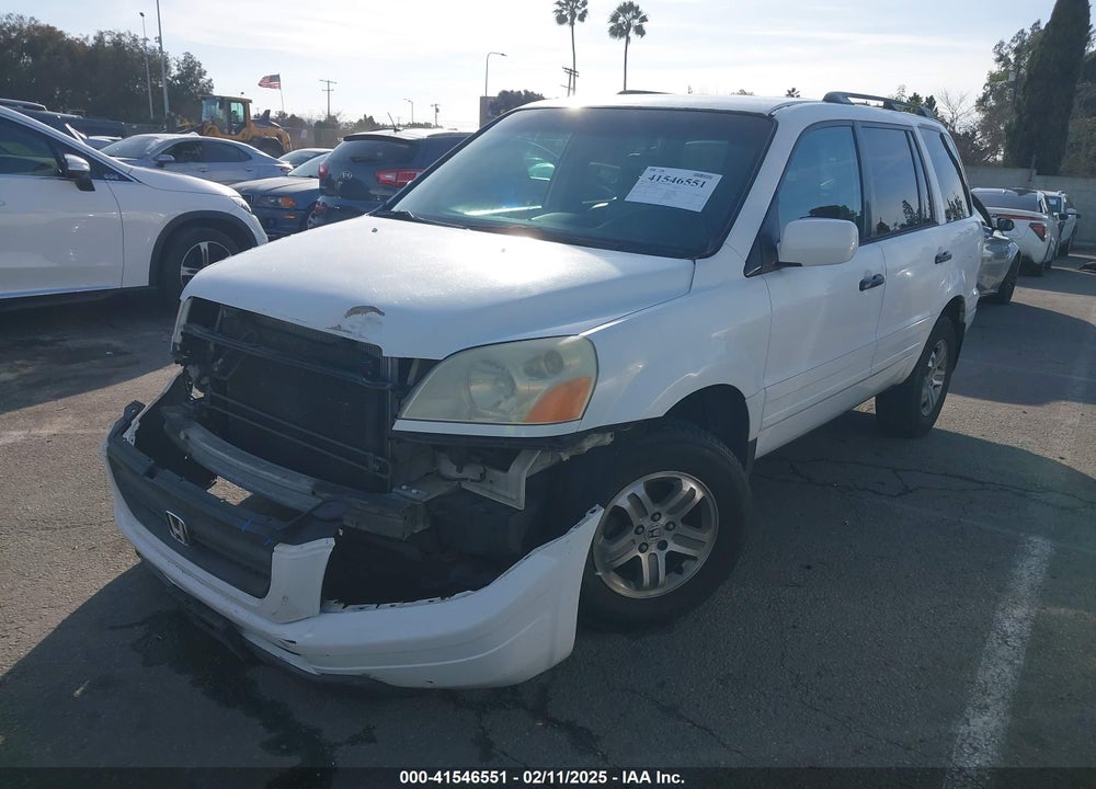 2003 HONDA PILOT VIN: 2HKYF186X3H589128