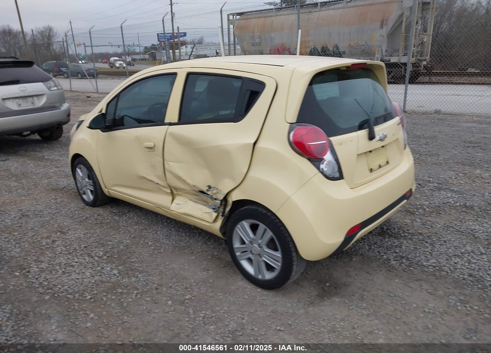 2013 CHEVROLET SPARK VIN: KL8CB6S93DC554104